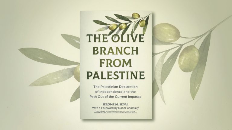 The Olive Branch from Palestine, cover image