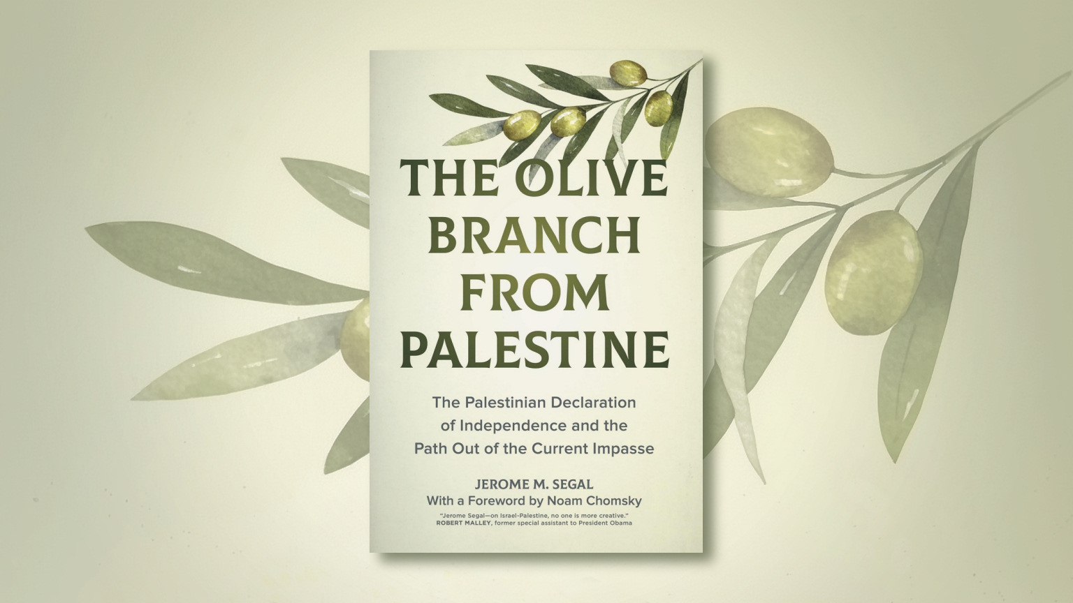 The Olive Branch from Palestine, cover image