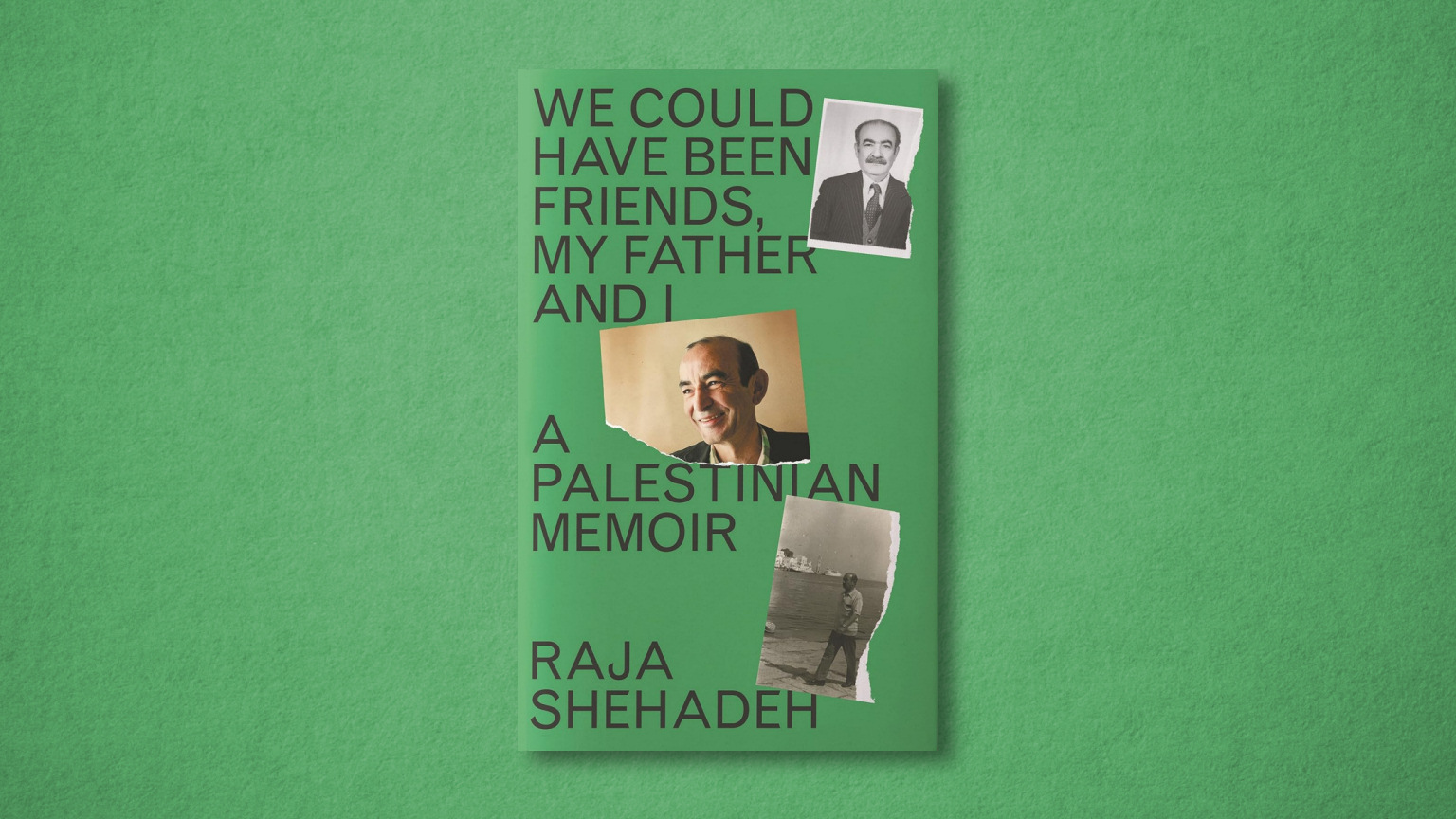 We Could Have Been Friends, My Father and I – cover image on a textured green background