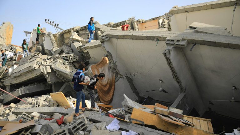 Destruction in Gaza