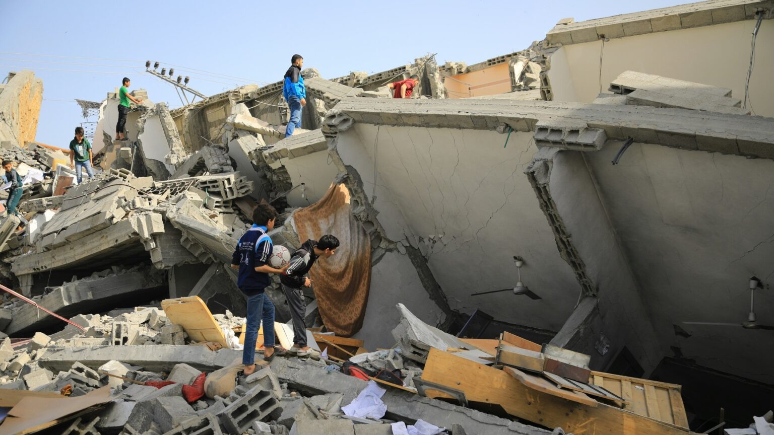 Destruction in Gaza – April 2022 – Mohammed al Bardawil – Unsplash – 1536x864px Destruction in Gaza